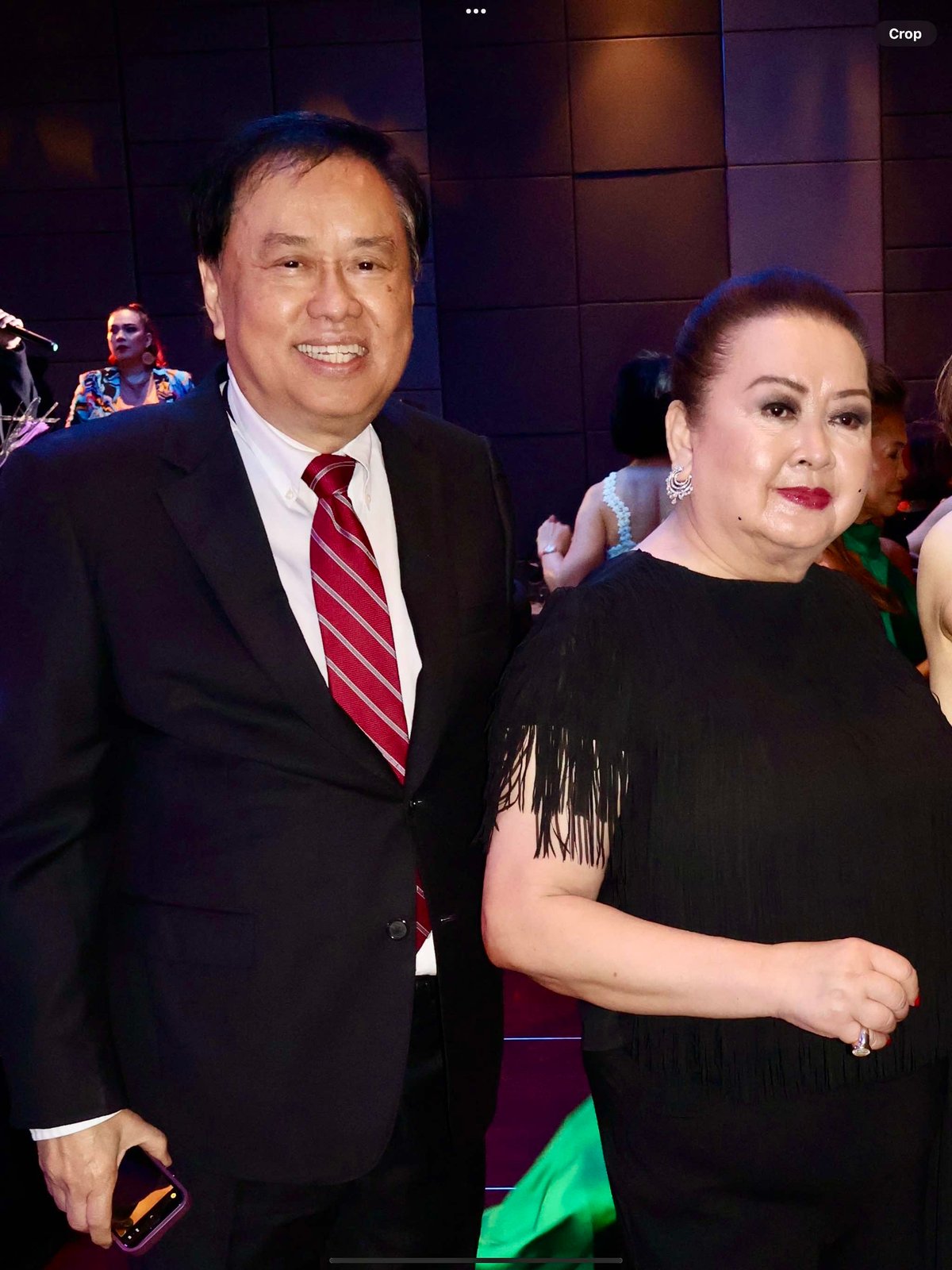 Dr. Norman San Agustin and Baby Cruz.